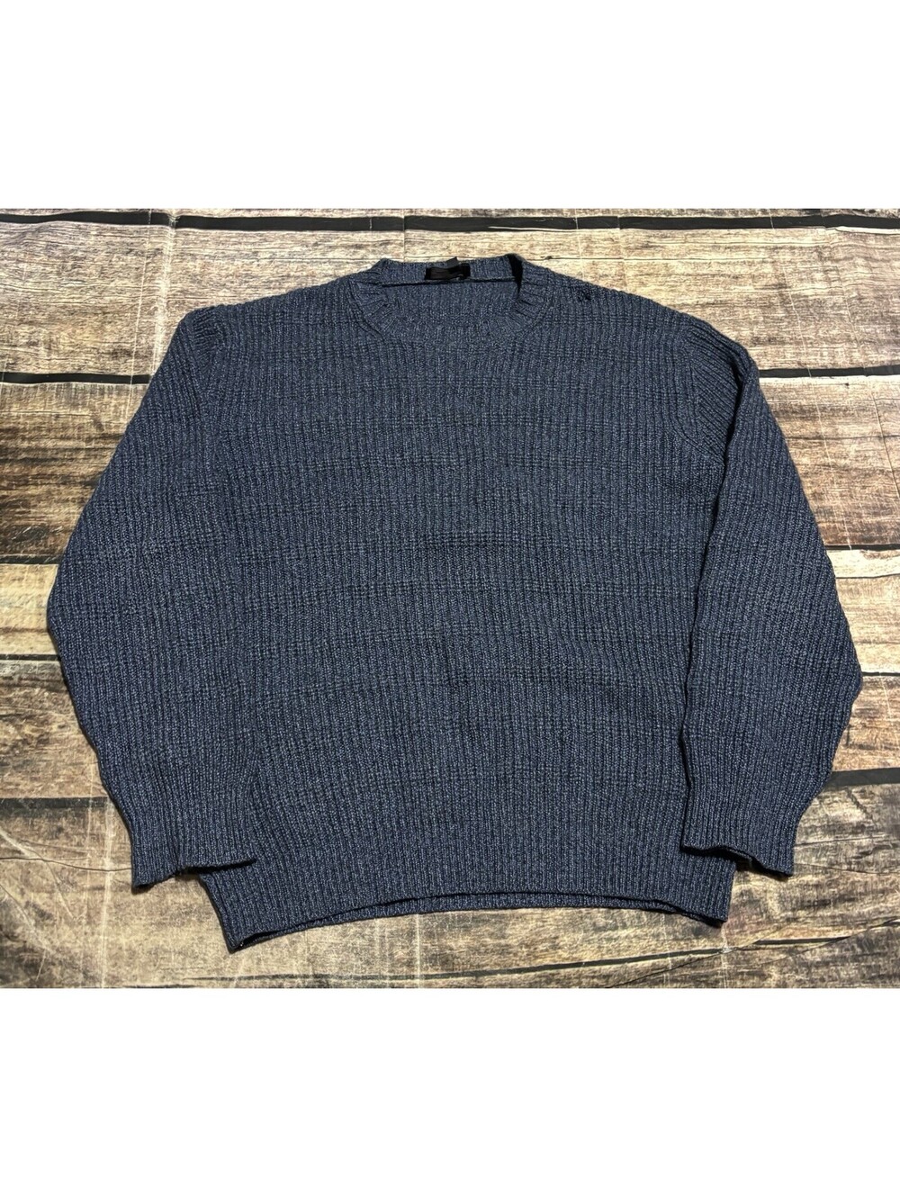 Les Copains Sweater Mens Large Cashmere Crew Neck Pullover